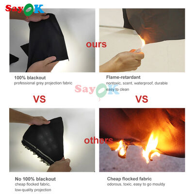 Sayok Scuola di Astronomia Tenda Gonfiabile per Proiezione Planetario Tenda Gonfiabile Planetario Cupola