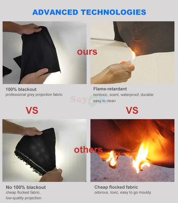 Sayok Tenda Planetario Gonfiabile Gigante Tenda Gonfiabile a Cupola per Proiezioni Planetario Gonfiabile per Eventi