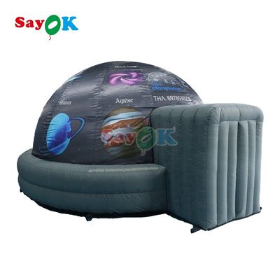 Sayok Tenda Gonfiabile Portatile per Proiezione 4m 13ft Cupola Cinema Digitale Planetario Tenda Teatro Istantaneo per Esterni