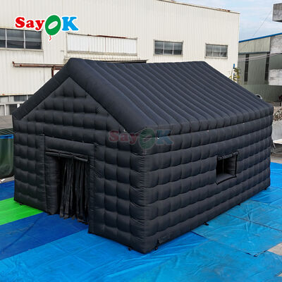 Tenda gonfiabile portatile per discoteca con tessuto Oxford impermeabile, illuminazione a LED personalizzabile e montaggio rapido per eventi all'aperto