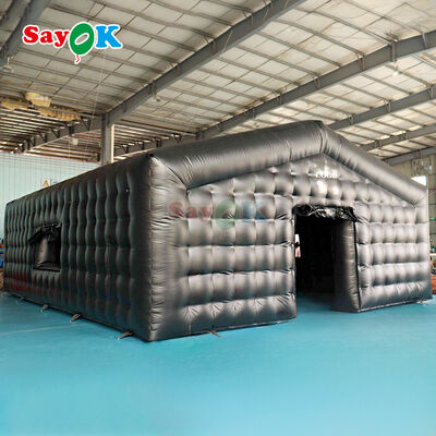 Tenda Gonfiabile Impermeabile in PVC con Luce LED per Eventi all'Aperto e Tenda da Discoteche Portatile di Dimensioni Personalizzabili