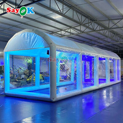 Tenda a piscina gonfiabile in PVC ignifusa e ignifusa per eventi all'aria aperta