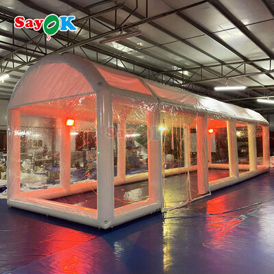 Tenda a piscina gonfiabile in PVC ignifusa e ignifusa per eventi all'aria aperta