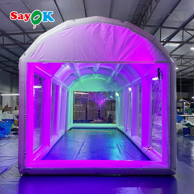 Tenda a piscina gonfiabile in PVC ignifusa e ignifusa per eventi all'aria aperta