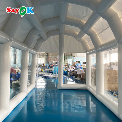 Tenda a piscina gonfiabile in PVC ignifusa e ignifusa per eventi all'aria aperta