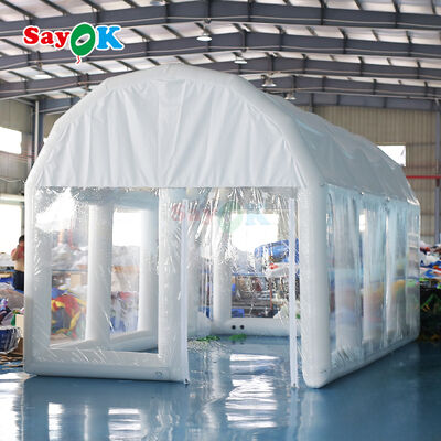 Tenda a piscina gonfiabile in PVC ignifusa e ignifusa per eventi all'aria aperta