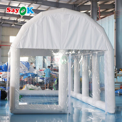 Tenda a piscina gonfiabile in PVC ignifusa e ignifusa per eventi all'aria aperta