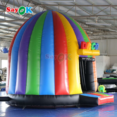 Tenda gonfiabile a cupola da discoteca portatile resistente ai raggi UV e ignifuga per eventi all'aperto e feste