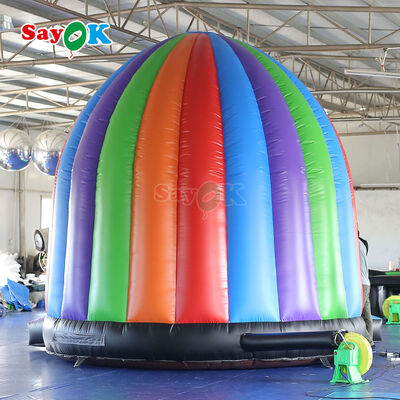 Tenda gonfiabile a cupola da discoteca portatile resistente ai raggi UV e ignifuga per eventi all'aperto e feste