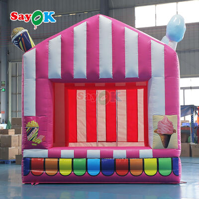 Tenda a popcorn gonfiabile con telo in PVC impermeabile per eventi all'aria aperta portatili