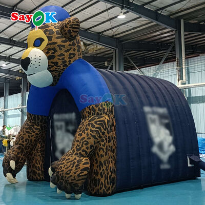 Customized Size Inflatable Tunnel Tent for Football Sports with Durable 210D Oxford Cloth and Portable Easy Setup