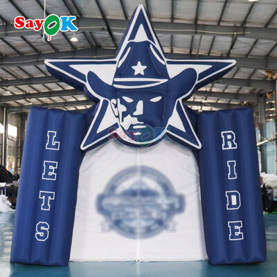 Portable Inflatable Sports Tunnel with Custom Logo and Durable 210D Oxford Cloth for Outdoor Football Events