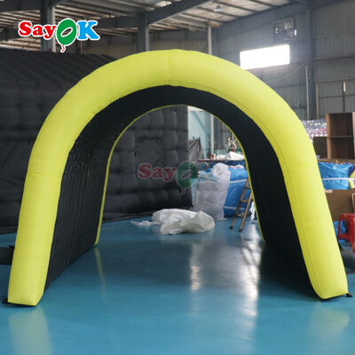 Tenda per eventi all'aria aperta con tunnel gonfiabile con configurazione facile