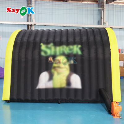 Tenda per eventi all'aria aperta con tunnel gonfiabile con configurazione facile