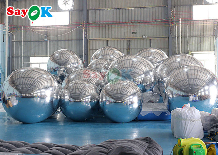 Pallone da spiaggia gonfiabile gigante sfera gonfiabile pallone per eventi decorazione sfera galleggiante di PVC sfera di specchio pallone per festa