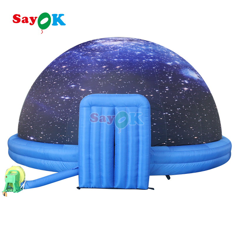26.2ft Sunproof Easy to Install Durable Inflatable Planetarium Projection Dome Tent for Student Study and Advertising