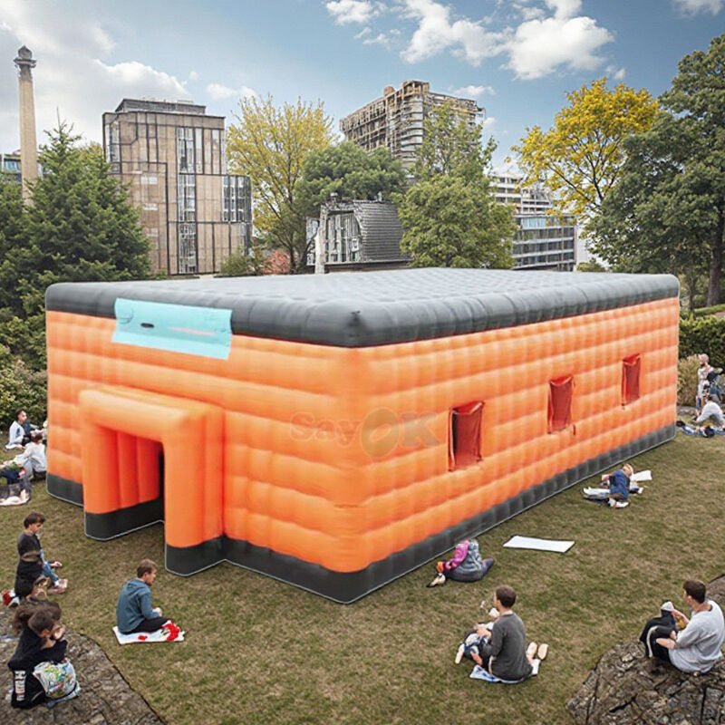 Sayok Extra Large 20m PVC impermeabile Evento all'aperto Festa Campeggio Padiglione Marquee Cubo Tenda gonfiabile