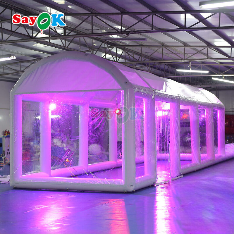 Tenda a piscina gonfiabile in PVC ignifusa e ignifusa per eventi all'aria aperta