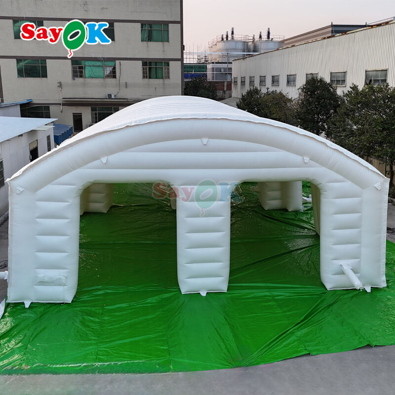 Tenda gonfiabile portatile in PVC ignifugo per eventi all'aperto 10m x 10m