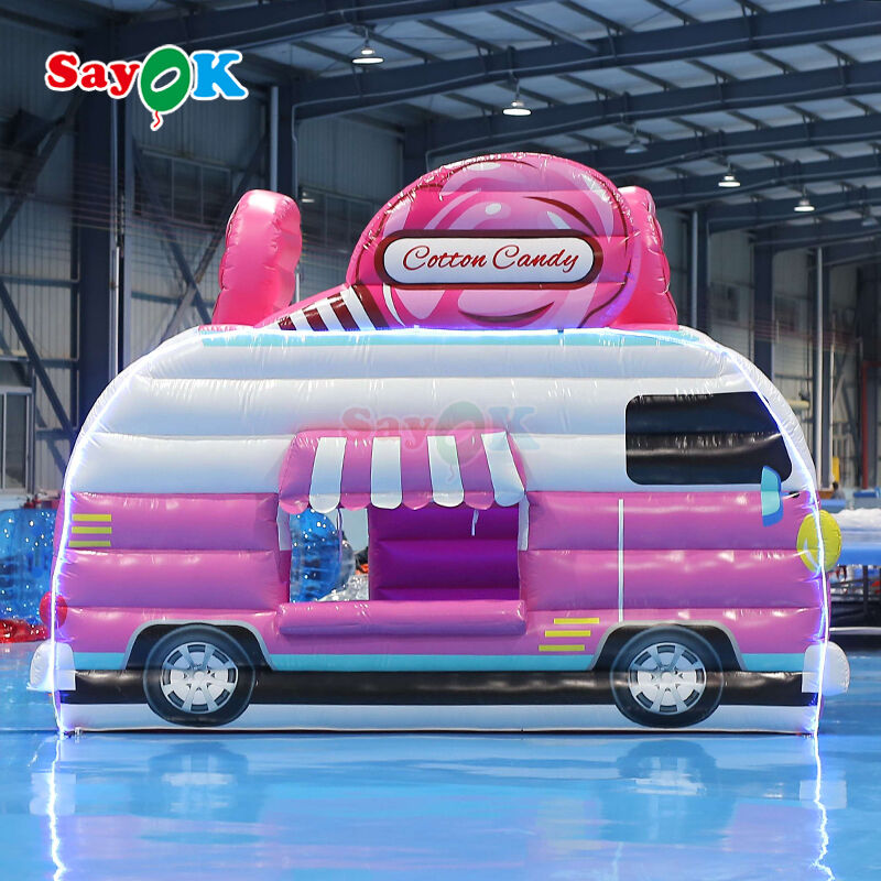 Tenda Gonfiabile Portatile Impermeabile Personalizzabile ad Aria per Eventi all'Aperto e Stand Zuccherino