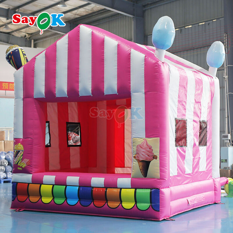 Tenda a popcorn gonfiabile con telo in PVC impermeabile per eventi all'aria aperta portatili
