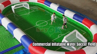 Arena sportiva di livello commerciale per campo da calcio gonfiabile in acqua